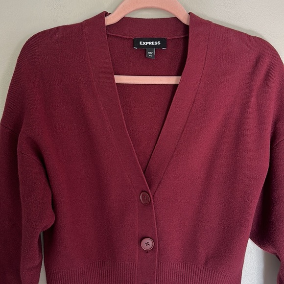 Express Relaxed Dolman Sleeve Cardigan - XXS - Picture 3 of 13